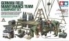 Tamiya 37023 1/35 German Field Team/Eqpt.